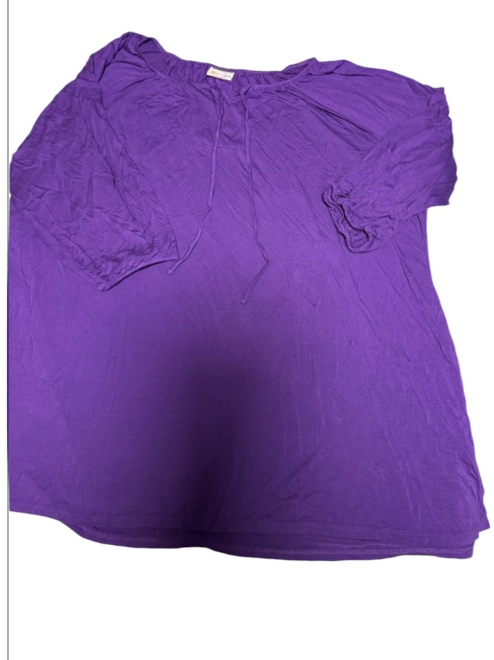 Lularoe women’s tee long sleeves size 3XL purple